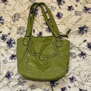 Elegant Olive Green Women's Clutch